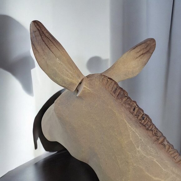 Willow Tree Sheltering Animals for The Holy Family, two sheep one donkey - Picture 13 of 15